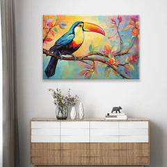 Tableau Toucan Coloré