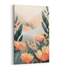  Tableau Floral apaisant Impression sur toile