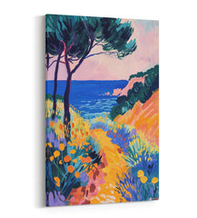 Tableau Paysage marin vibrant