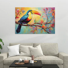 Tableau Toucan Coloré