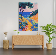 Tableau Paysage marin vibrant