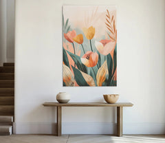  Tableau Tulipe chaude Impression sur toile